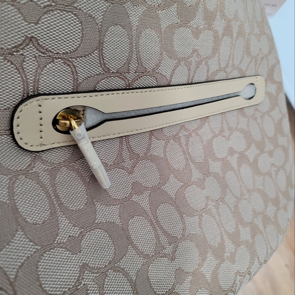 NWT Authentic COACH Jaquard Tabby Hobo - Picture 3 of 15